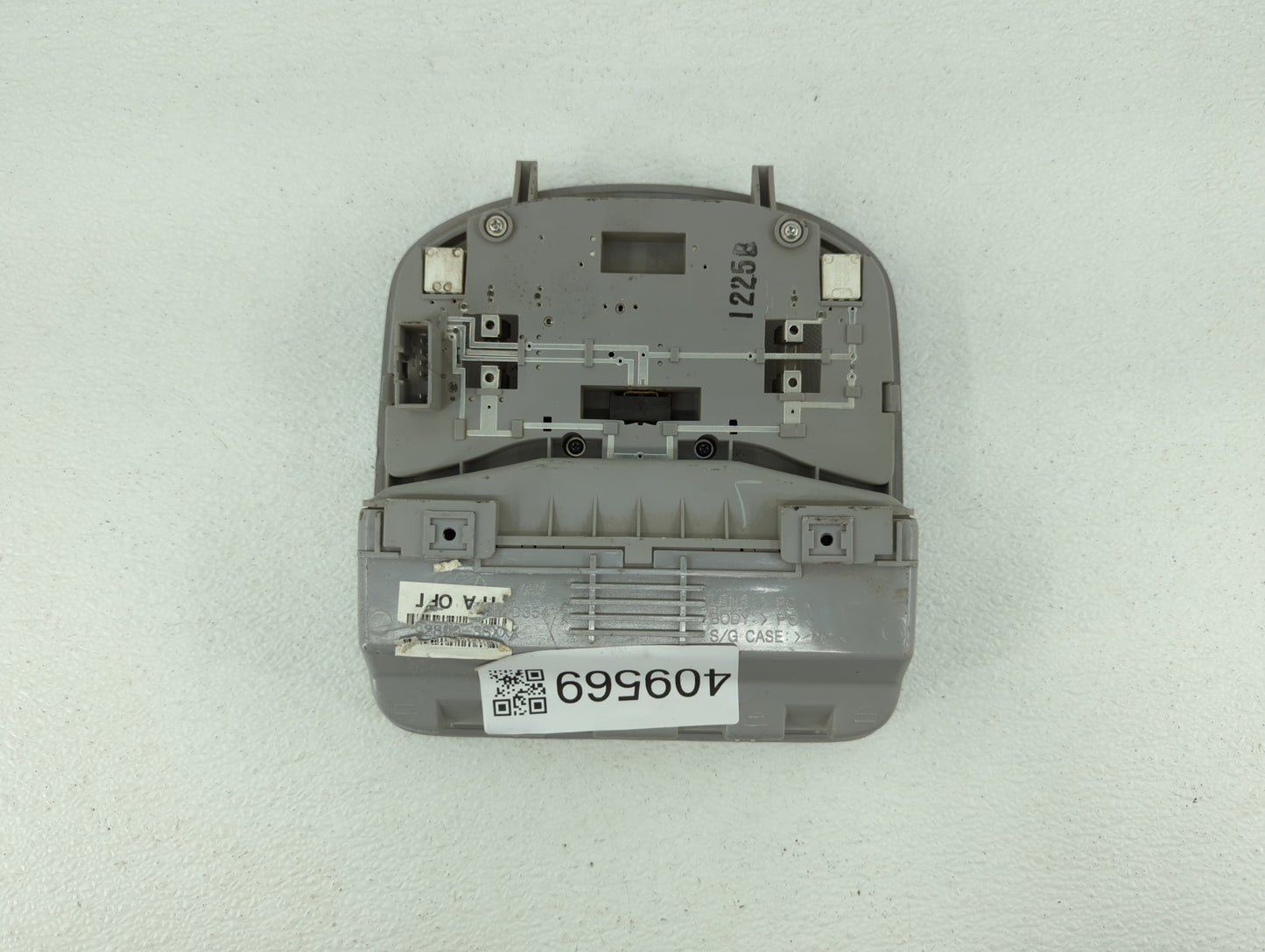 2011-2015 Hyundai Sonata Overhead Roof Console Interior Dome Light Grey - Oemusedautoparts1.com