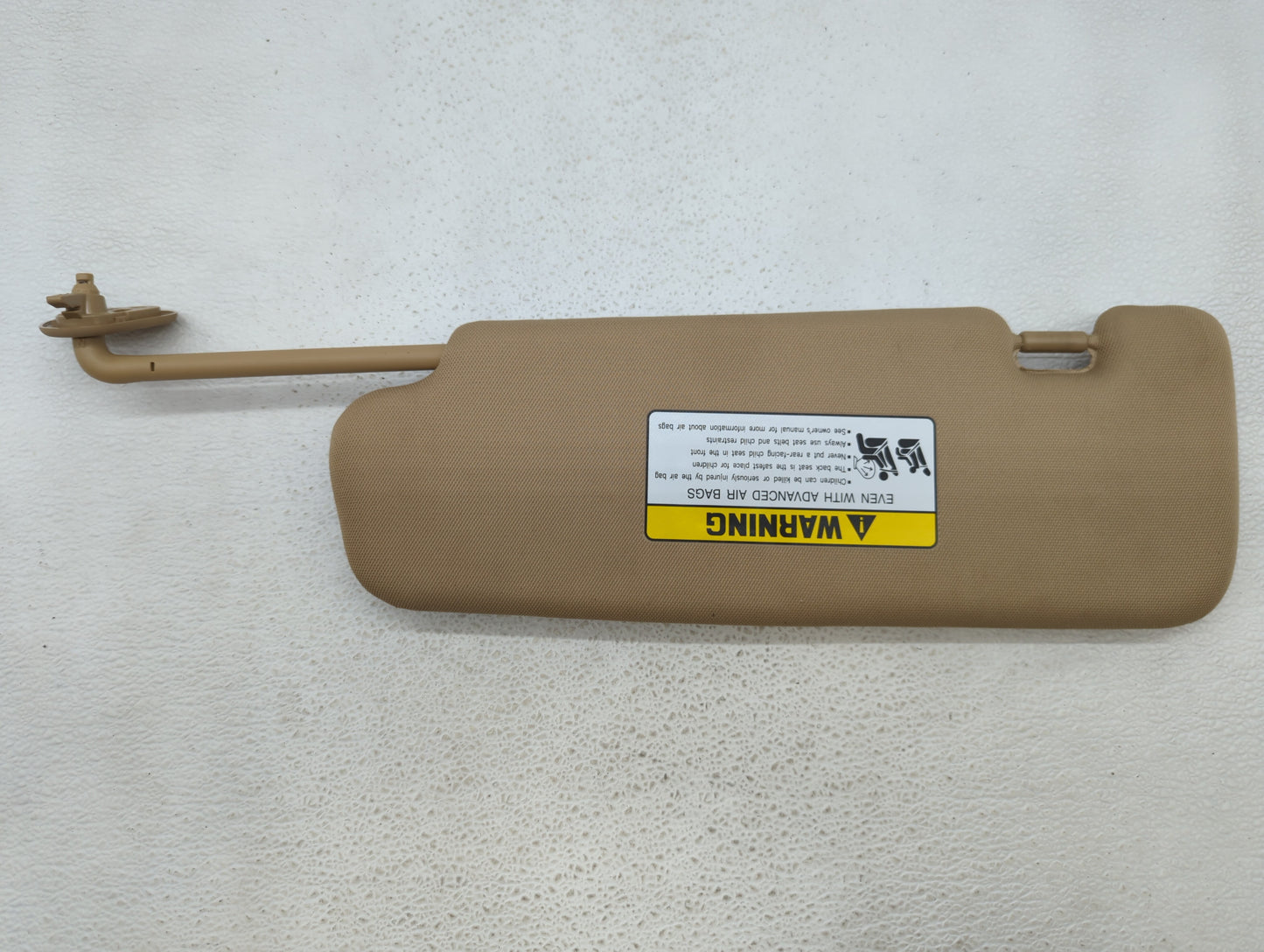 2011-2015 Hyundai Sonata Sun Visor Shade Replacement Passenger Right Mirror Fits Fits 2011 2012 2013 2014 2015 OEM Used Auto