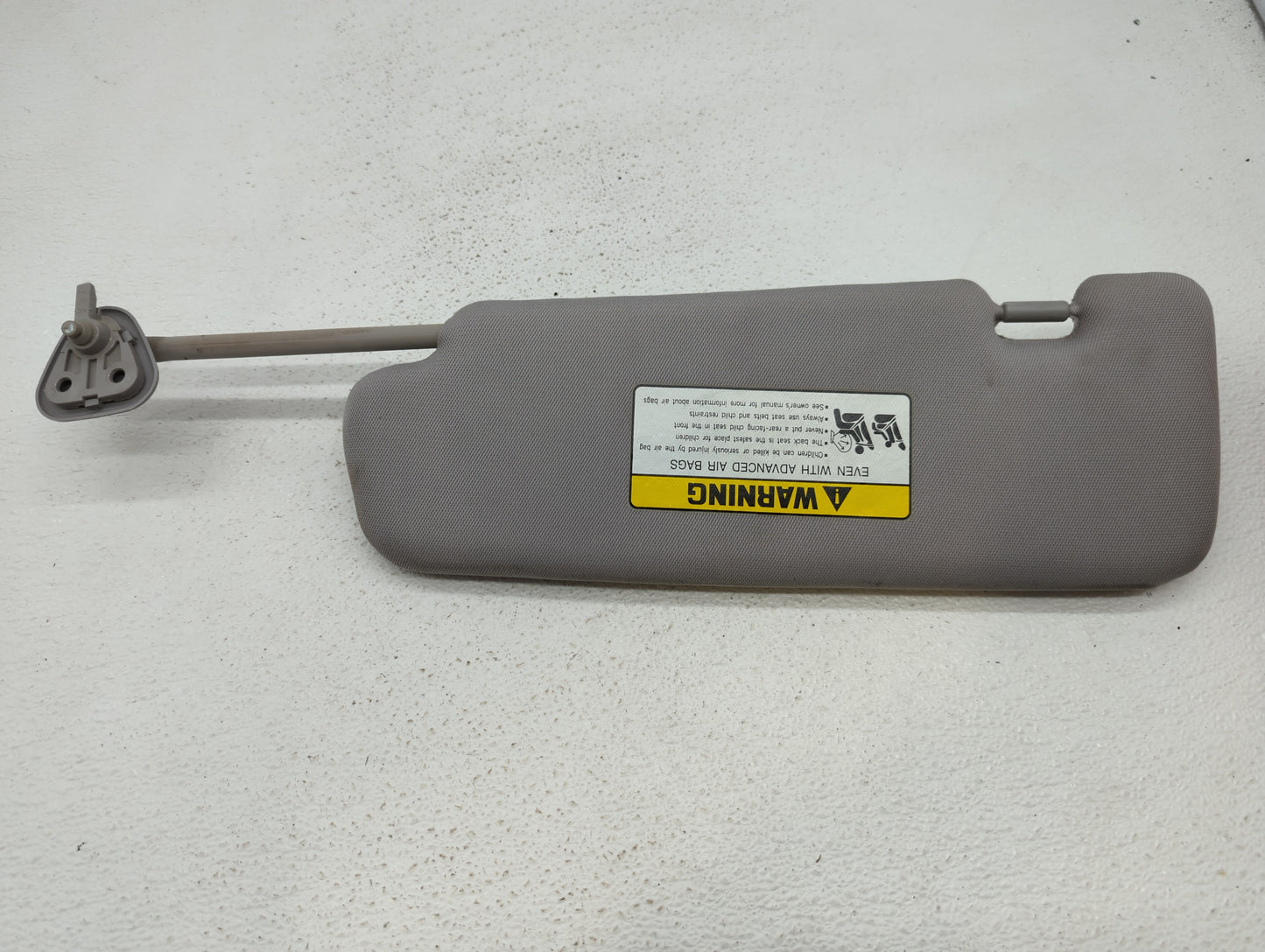 2012-2014 Hyundai Sonata Sun Visor Shade Replacement Passenger Right Mirror Fits Fits 2012 2013 2014 OEM Used Auto Parts - O