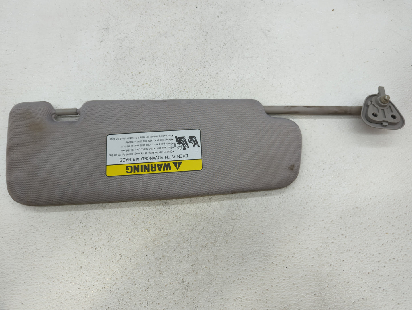 2012-2014 Hyundai Sonata Sun Visor Shade Replacement Passenger Right Mirror Fits Fits 2012 2013 2014 OEM Used Auto Parts - O