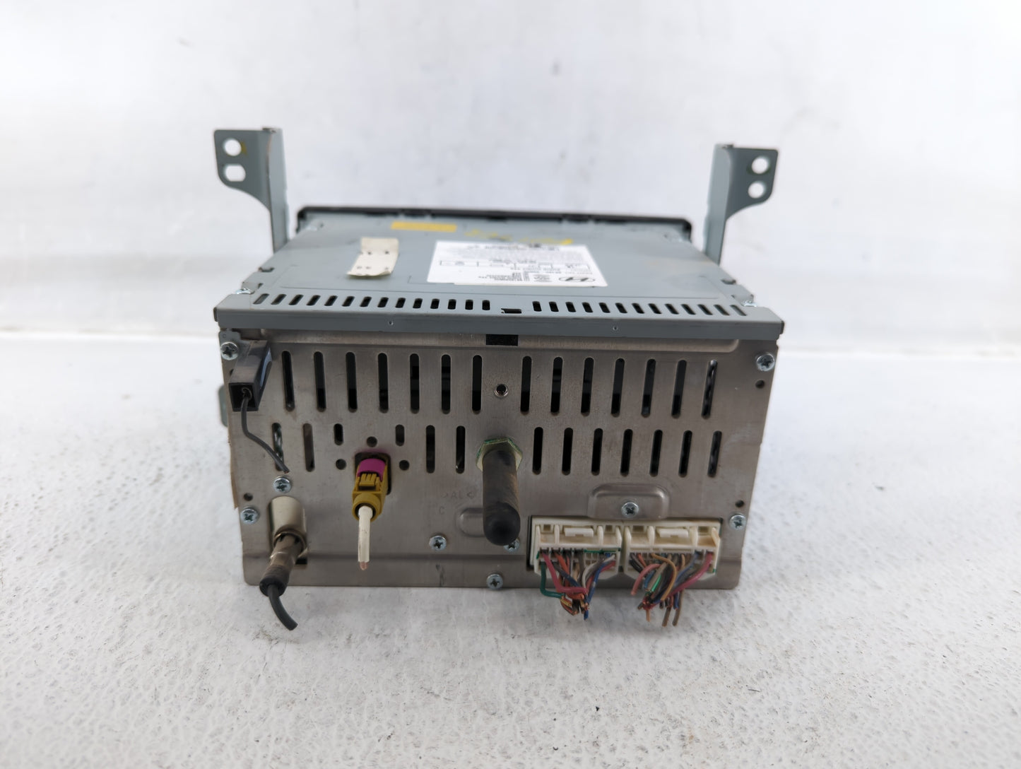 2012-2015 Hyundai Sonata Radio AM FM Cd Player Receiver Replacement P/N:96180-3Q600 Fits Fits 2012 2013 2014 2015 OEM Used A