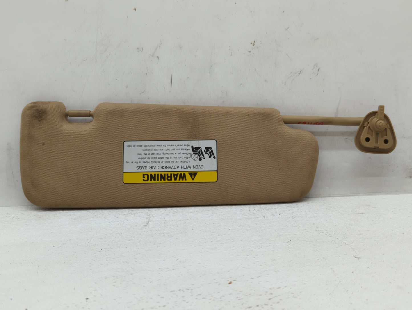 2011-2015 Hyundai Sonata Sun Visor Shade Replacement Driver Left Mirror Fits Fits 2011 2012 2013 2014 2015 OEM Used Auto Par