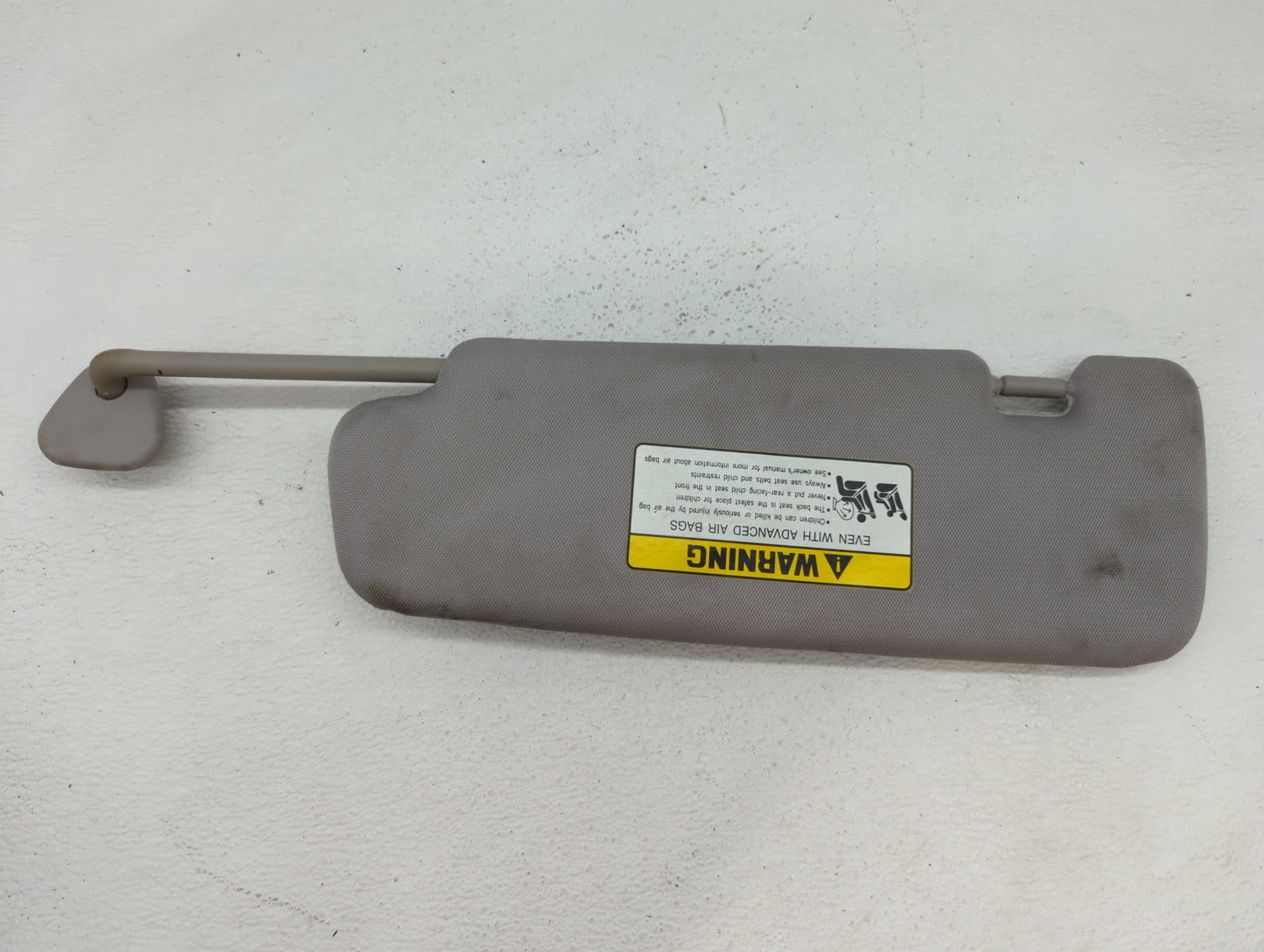 2011-2015 Hyundai Sonata Sun Visor Shade Replacement Driver Left Mirror Fits Fits 2011 2012 2013 2014 2015 OEM Used Auto Par