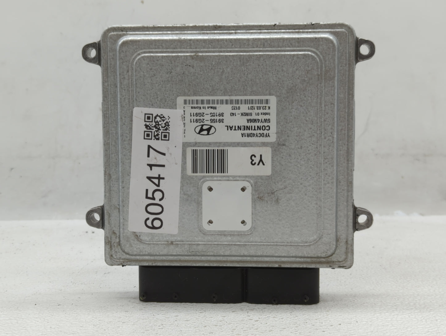 2011-2015 Hyundai Sonata PCM Engine Control Computer ECU ECM PCU OEM P/N:39155-2G911 39155-2G912 Fits OEM Used Auto Parts -