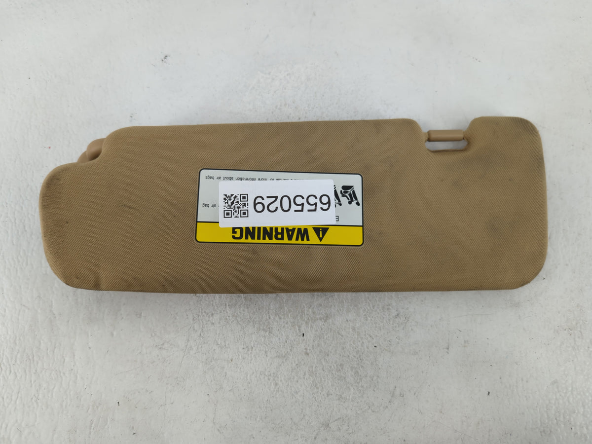 2011-2015 Hyundai Sonata Sun Visor Shade Replacement Driver Left Mirror Fits Fits 2011 2012 2013 2014 2015 OEM Used Auto Par
