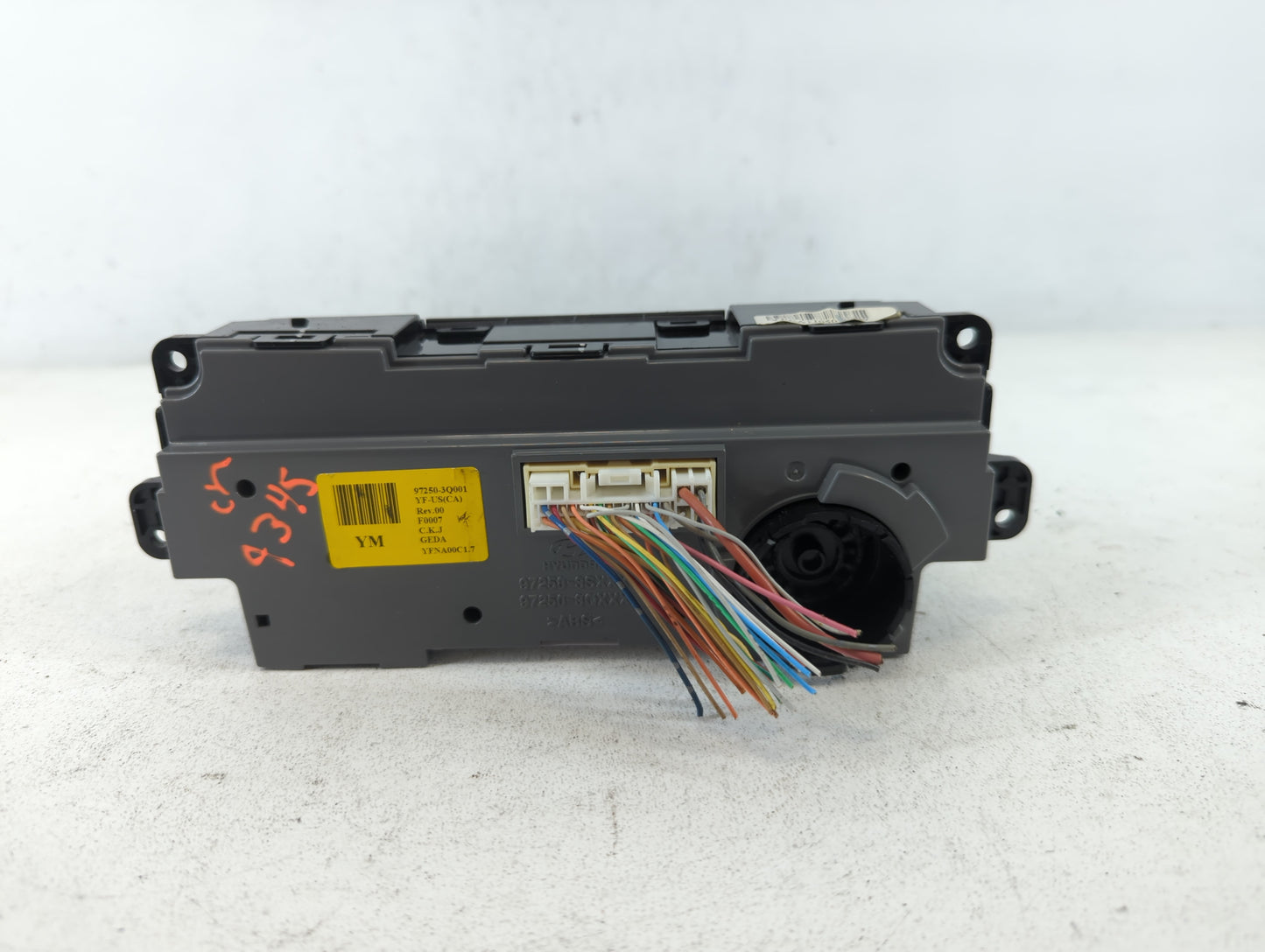 2011-2013 Hyundai Sonata Climate Control Module Temperature AC/Heater Replacement P/N:97250-3Q001 Fits Fits 2011 2012 2013 O