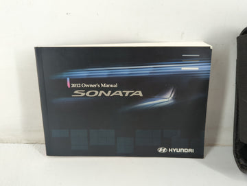 2012 Hyundai Sonata Owners Manual Book Guide P/N:A3SO-EU15A OEM Used Auto Parts