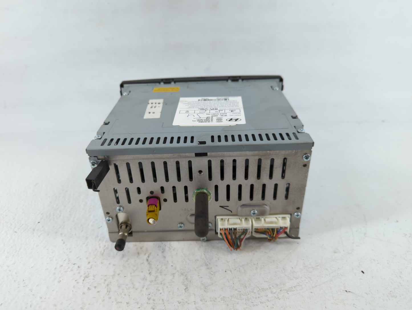 2012-2015 Hyundai Sonata Radio AM FM Cd Player Receiver Replacement P/N:961803Q600 Fits Fits 2012 2013 2014 2015 OEM Used Au