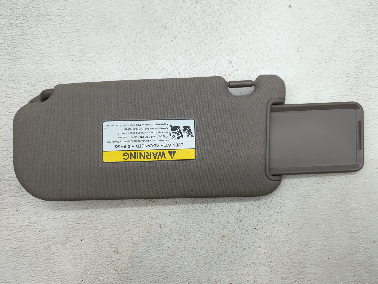 2010-2015 Hyundai Tucson Sun Visor Shade Replacement Passenger Right Mirror Fits Fits 2010 2011 2012 2013 2014 2015 OEM Used