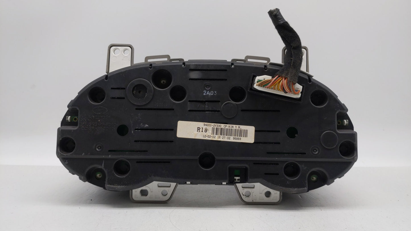 2012-2015 Hyundai Veloster Instrument Cluster Speedometer Gauges P/N:94011-2V330PD5 94001-2V330 Fits Fits 2012 2013 2014 201