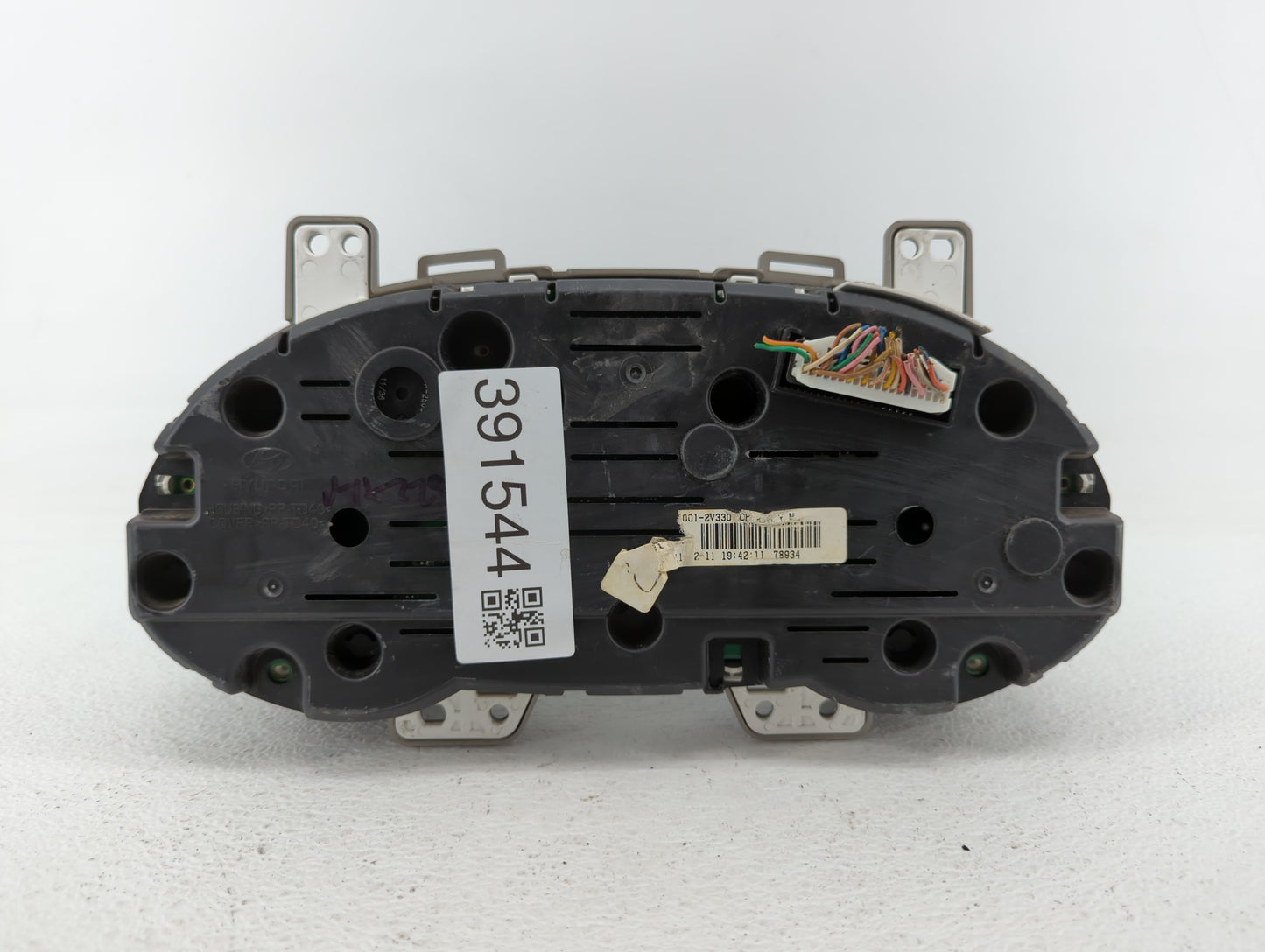 2012-2015 Hyundai Veloster Instrument Cluster Speedometer Gauges P/N:94011-2V331PD5 94011-2V330PD5 Fits Fits 2012 2013 2014