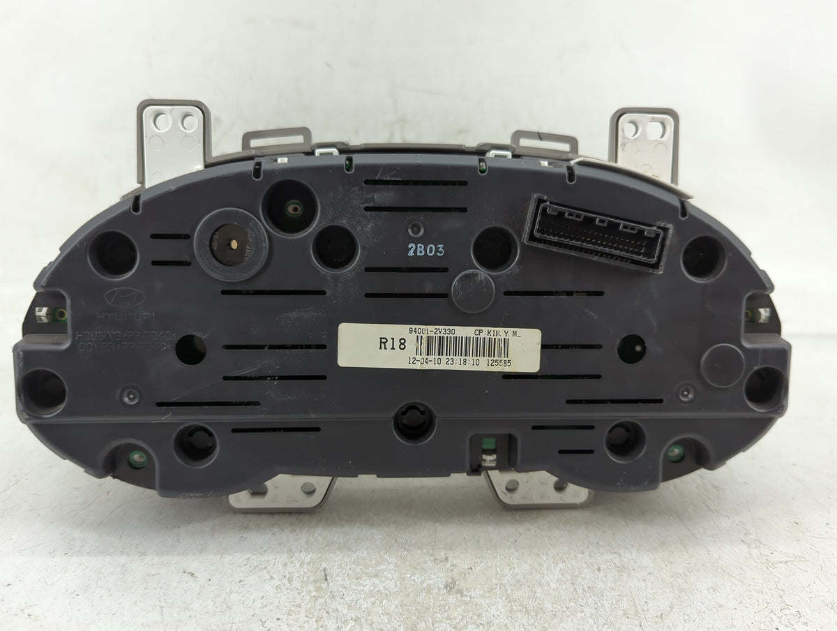 2012-2015 Hyundai Veloster Instrument Cluster Speedometer Gauges P/N:94001-2V330 Miles:115K Fits Fits 2012 2013 2014 2015 OE