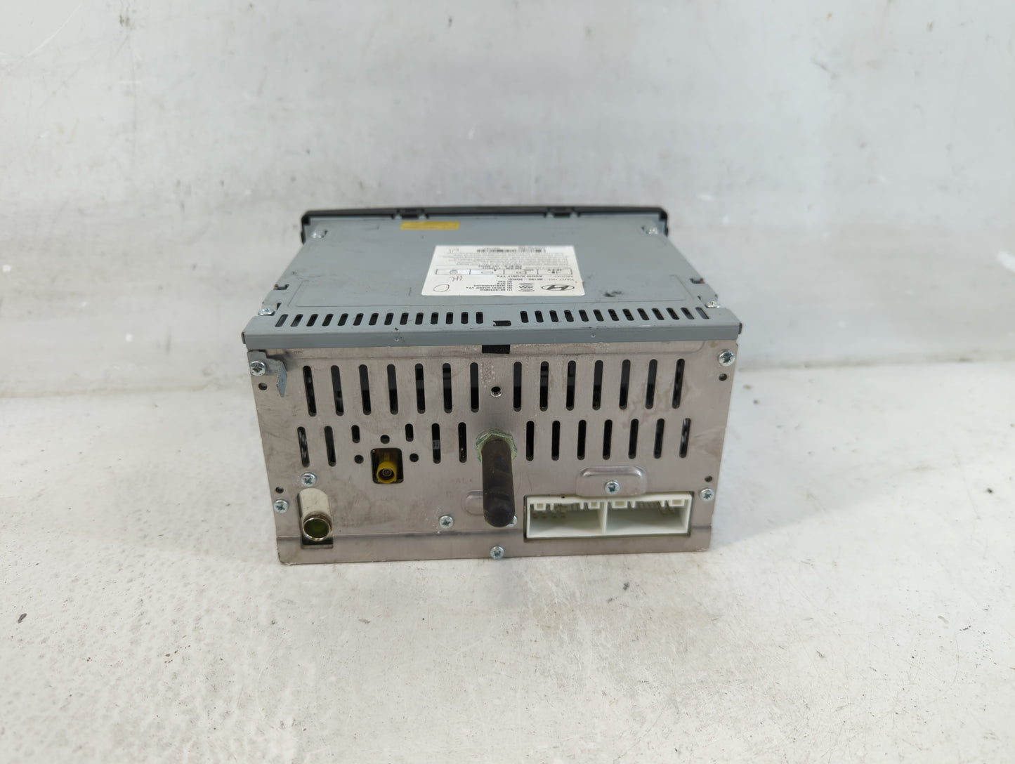 2012 Hyundai Sonata Sonata Radio AM FM Cd Player Receiver Replacement P/N:96180-3Q600 Fits Fits 2013 2014 OEM Used Auto Part