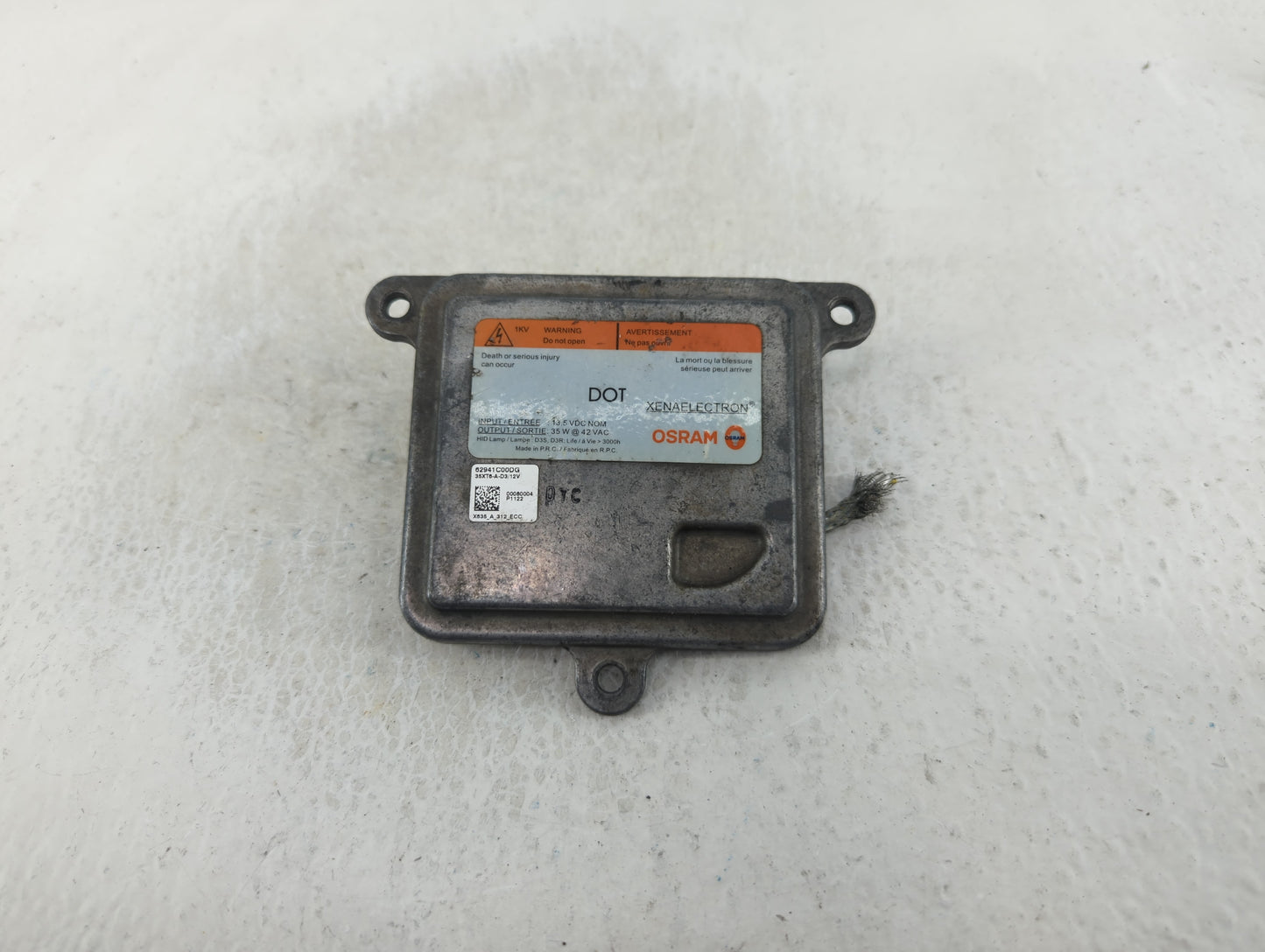 2009-2012 Jaguar Xf Headlight Ballast Head Light - Oemusedautoparts1.com