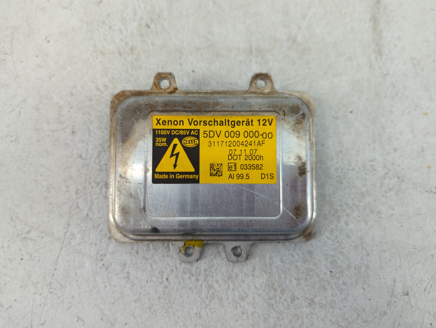 2009-2012 Jaguar Xf Headlight Ballast Head Light - Oemusedautoparts1.com