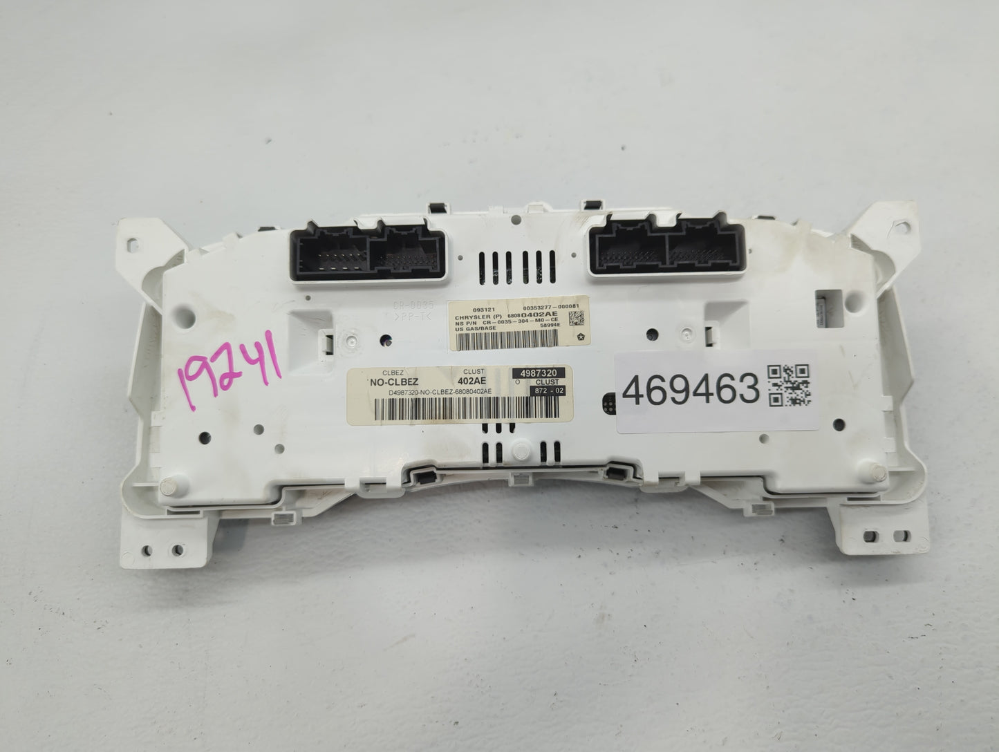 2011-2013 Jeep Compass Instrument Cluster Speedometer Gauges P/N:68080402AE 68080402AF, 68080402AD Fits Fits 2011 2012 2013