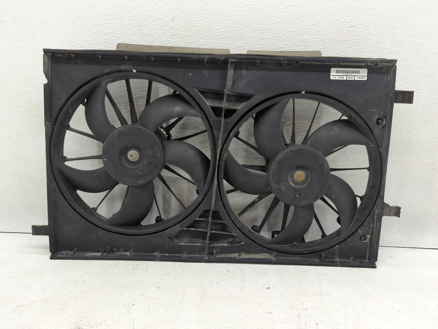 2007-2017 Jeep Compass Left Radiator Fan Motor Assembly - Oemusedautoparts1.com