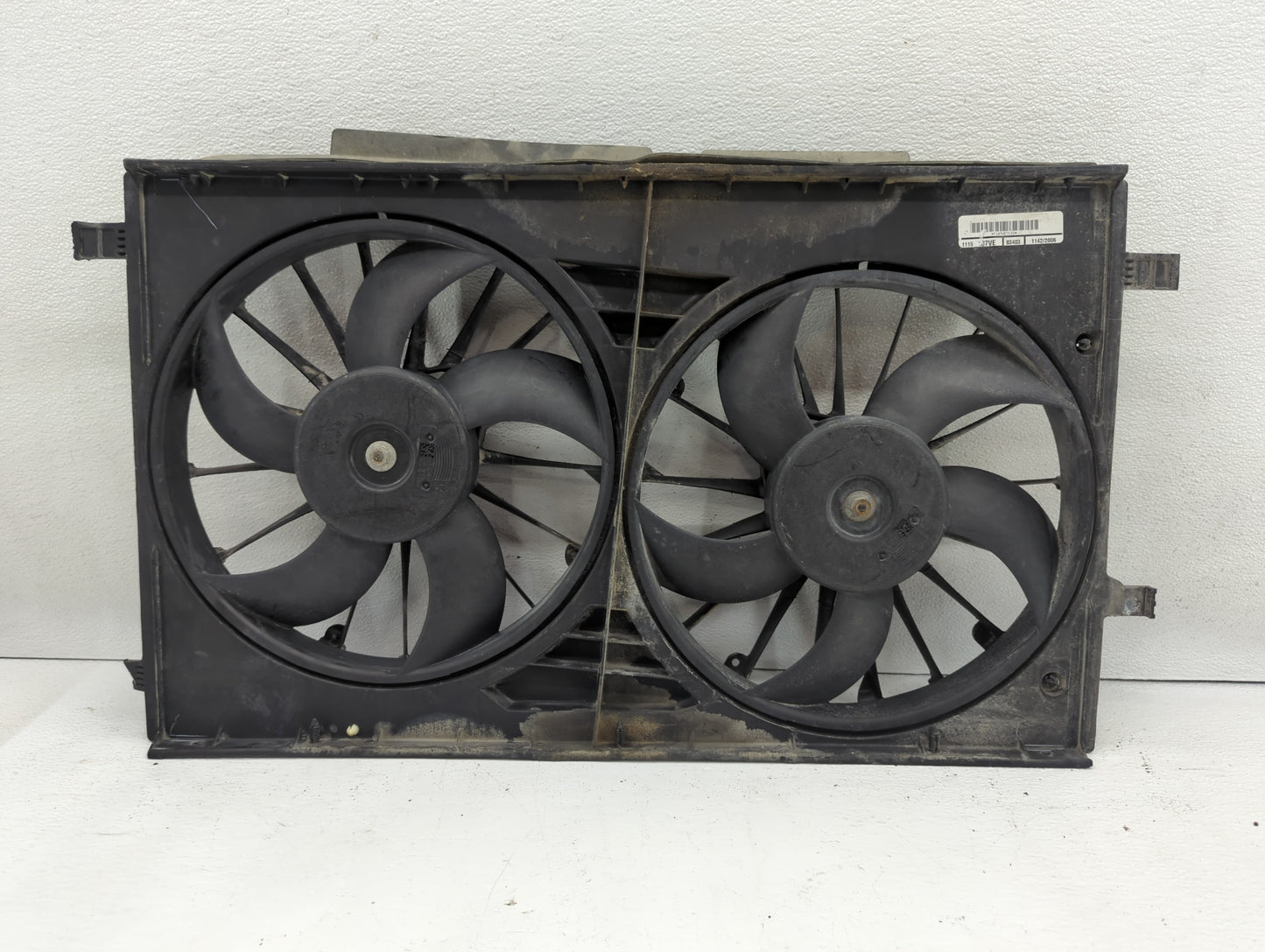 2007-2017 Jeep Compass Left Radiator Fan Motor Assembly - Oemusedautoparts1.com