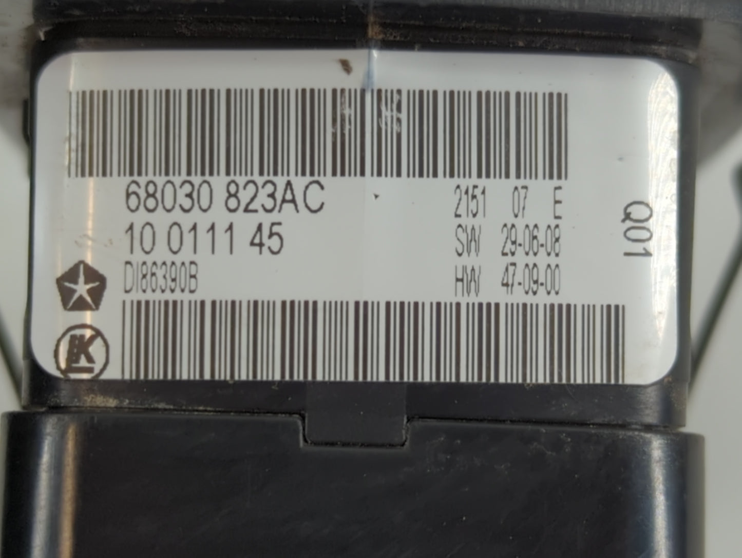 2011-2013 Jeep Grand Cherokee Master Power Window Switch Replacement Driver Side Left P/N:68030823AC Fits Fits 2011 2012 201