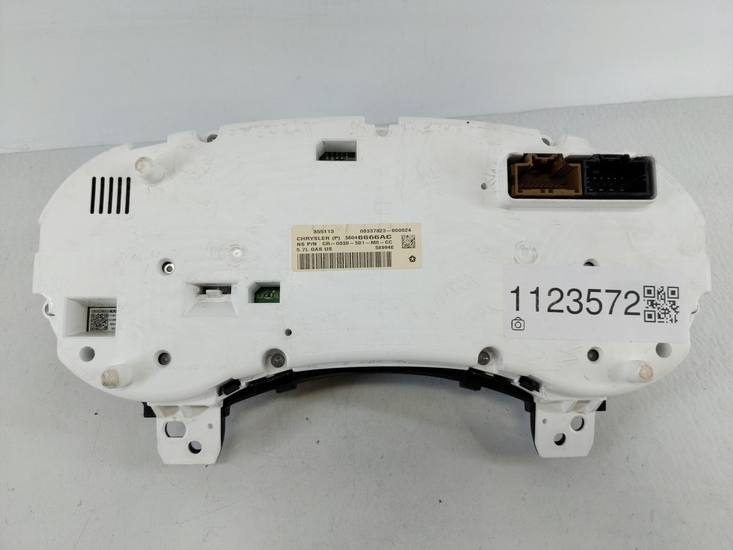 2012 Jeep Grand Cherokee Instrument Cluster Speedometer Gauges P/N:56046666AC Fits OEM Used Auto Parts - Oemusedautoparts1.c