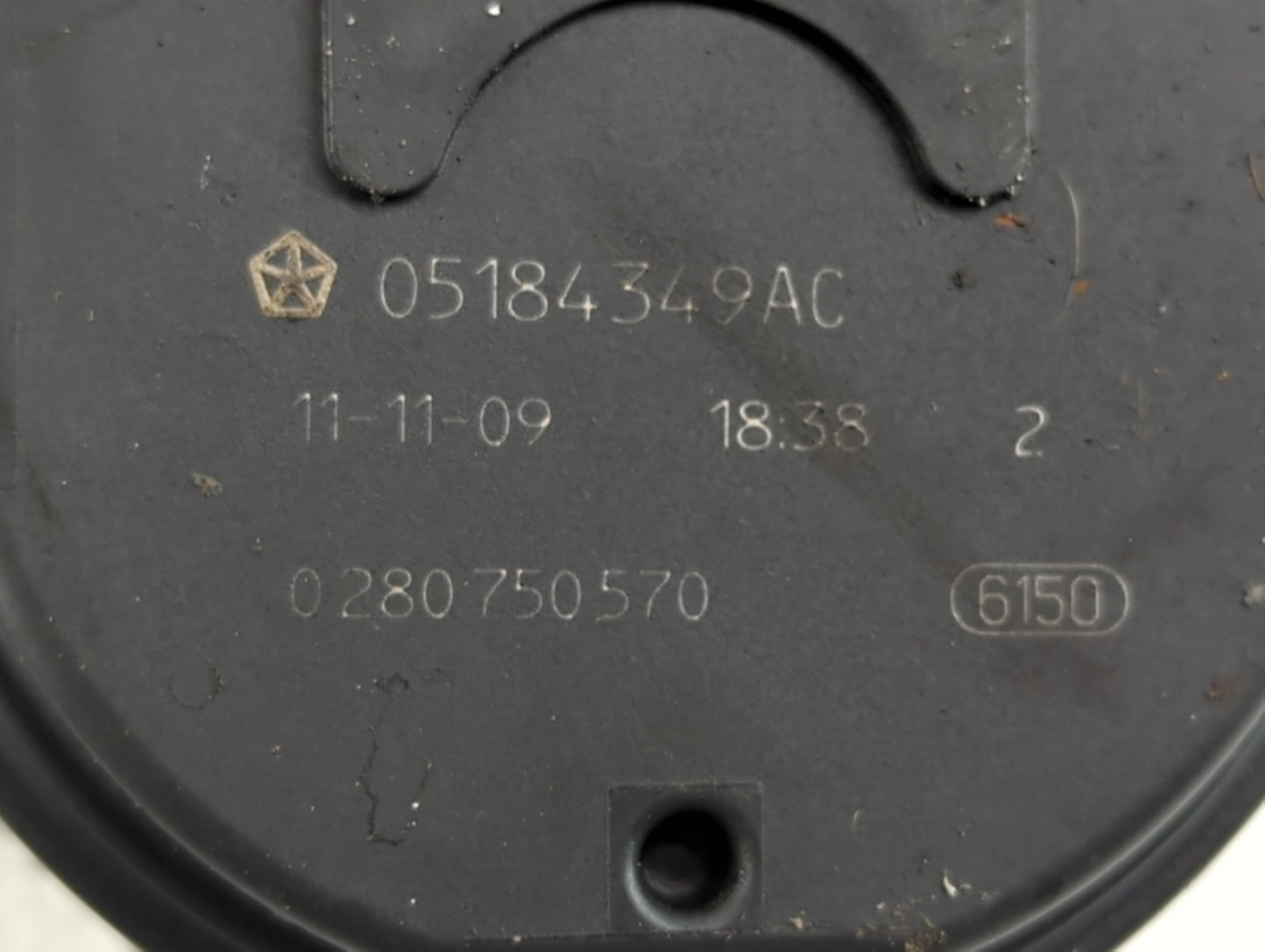 2011-2022 Jeep Grand Cherokee Throttle Body P/N:0 280 750 570 0518439AC Fits OEM Used Auto Parts - Oemusedautoparts1.com