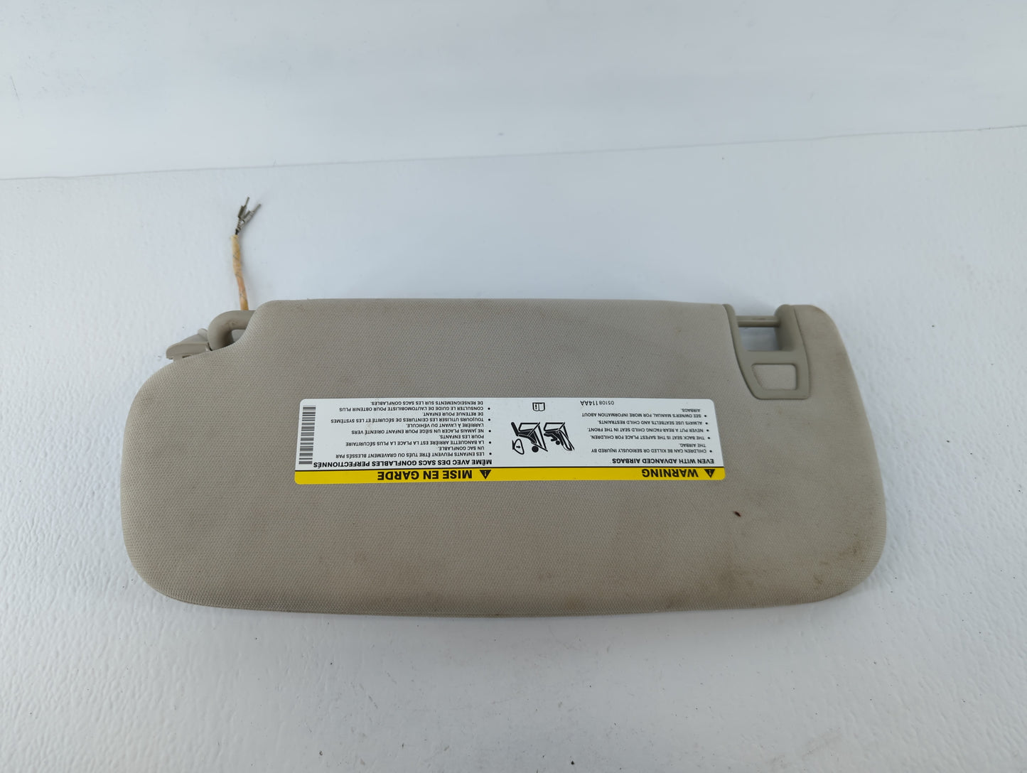 2011-2013 Jeep Grand Cherokee Sun Visor Shade Replacement Passenger Right Mirror Fits OEM Used Auto Parts - Oemusedautoparts