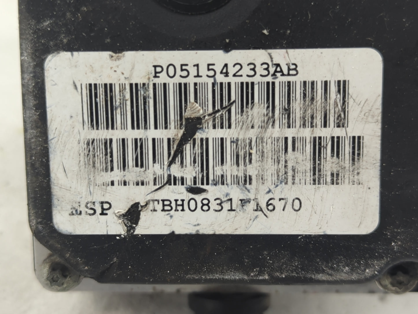2012 Jeep Liberty ABS Pump Control Module Replacement P/N:P05154233AB Fits OEM Used Auto Parts - Oemusedautoparts1.com