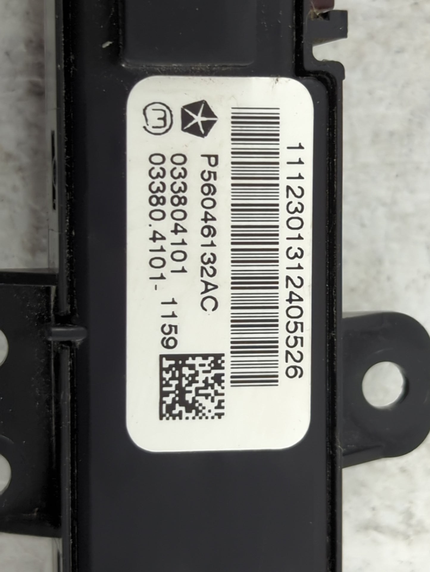 2010-2012 Jeep Liberty Climate Control Module Temperature AC/Heater Replacement P/N:P56046132AC 033804101 Fits Fits 2010 201