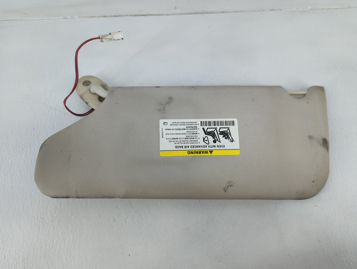 2008-2012 Jeep Liberty Sun Visor Shade Replacement Passenger Right Mirror Fits Fits 2008 2009 2010 2011 2012 OEM Used Auto P
