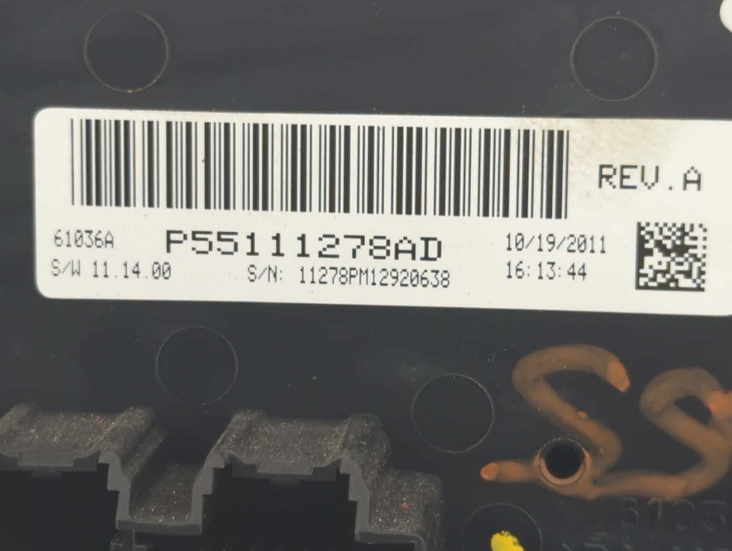2011-2017 Jeep Patriot Climate Control Module Temperature AC/Heater Replacement P/N:55111278AD Fits OEM Used Auto Parts - Oe