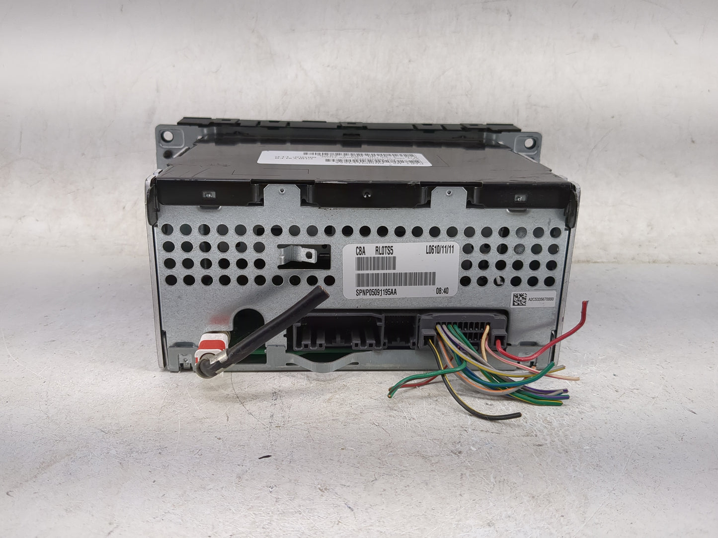 2011-2012 Jeep Patriot Radio AM FM Cd Player Receiver Replacement P/N:P05091195AA P05091195AA Fits Fits 2011 2012 OEM Used A