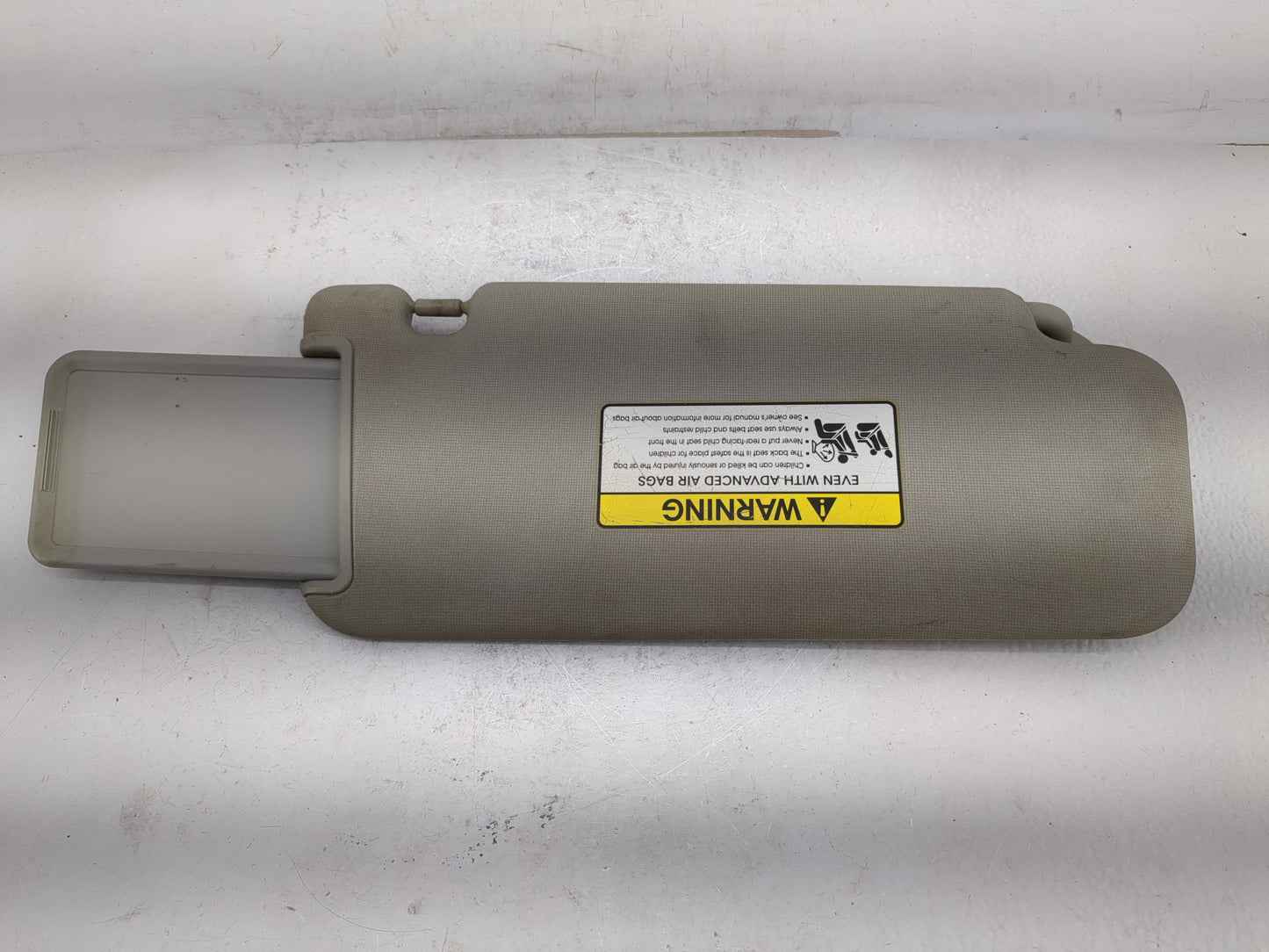 2010-2013 Kia Forte Sun Visor Shade Replacement Driver Left Mirror Fits Fits 2010 2011 2012 2013 OEM Used Auto Parts - Oemus