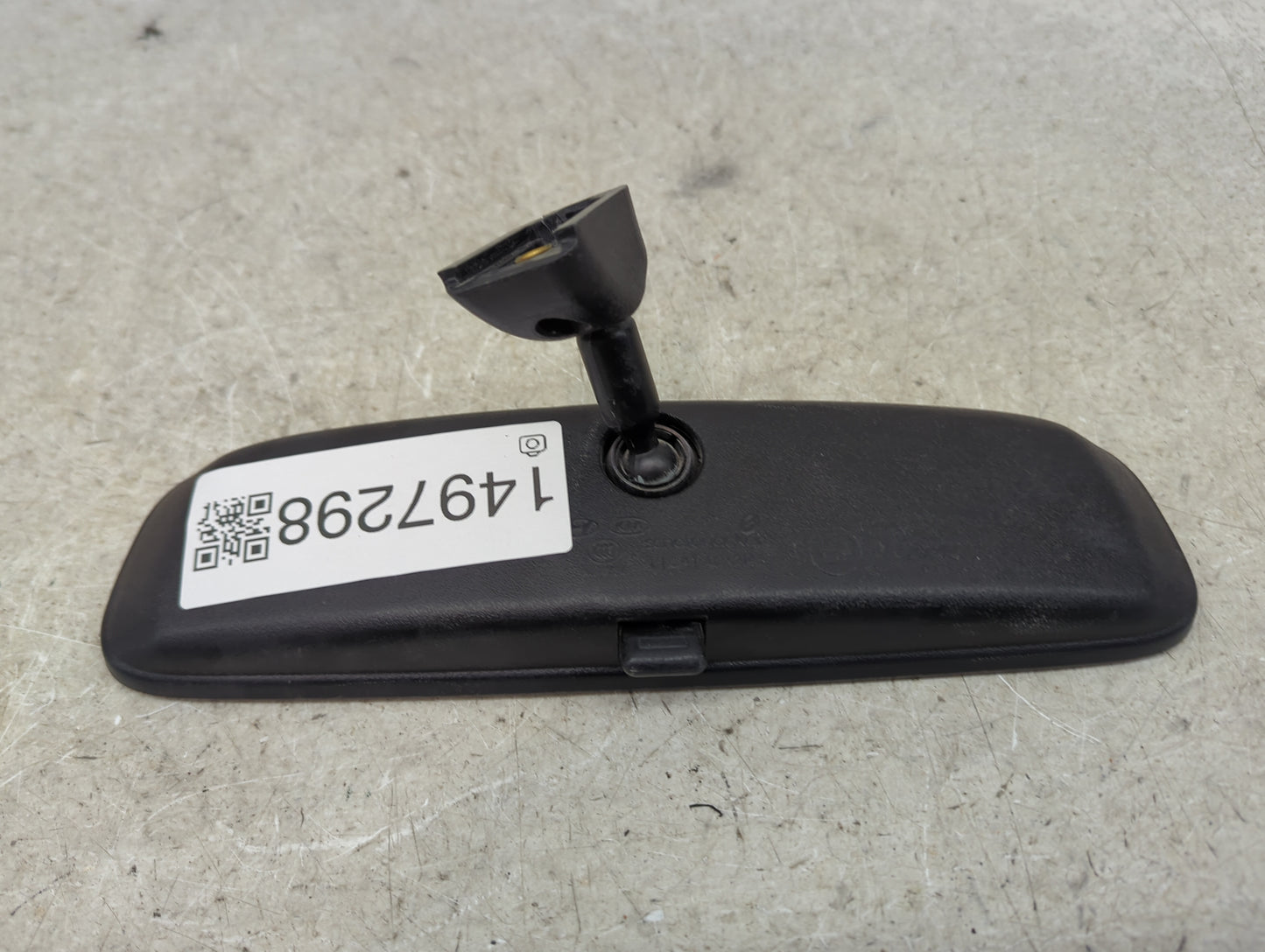 2012 Kia Forte Interior Rear View Mirror Replacement OEM P/N:E4 02214 Fits OEM Used Auto Parts - Oemusedautoparts1.com