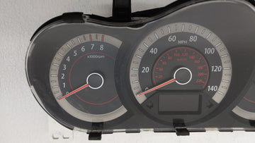2011-2013 Kia Forte Instrument Cluster Speedometer Gauges P/N:94041-1M000 94021-1M200, 94041-1M000 Fits Fits 2011 2012 2013 OEM Used Auto Parts
