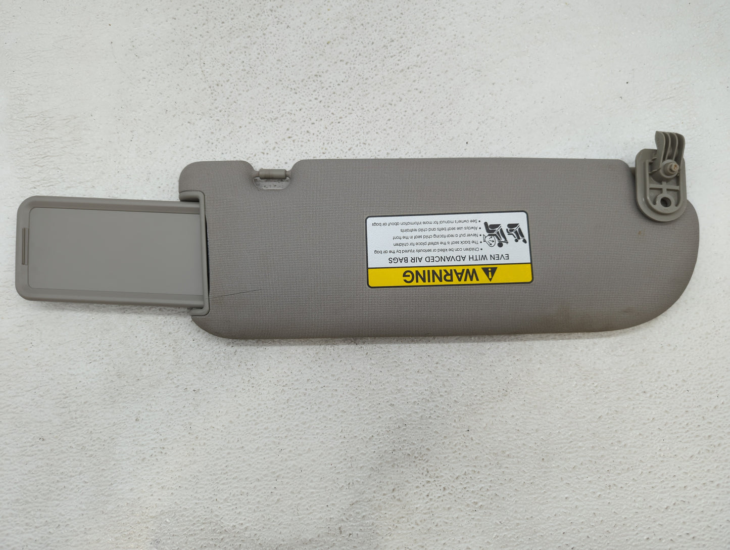 2010-2013 Kia Forte Sun Visor Shade Replacement Driver Left Mirror Fits Fits 2010 2011 2012 2013 OEM Used Auto Parts - Oemus