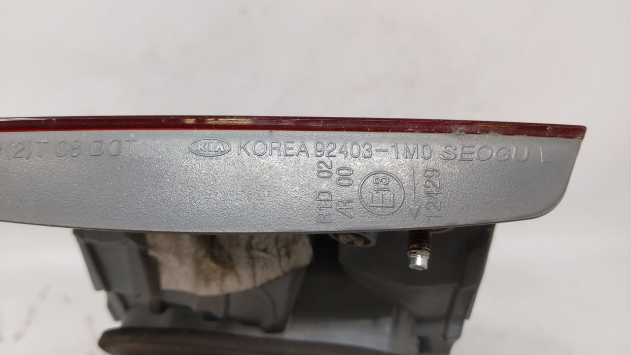 2010-2013 Kia Forte Tail Light Assembly Passenger Right OEM P/N:92403-1M0 Fits Fits 2010 2011 2012 2013 OEM Used Auto Parts
