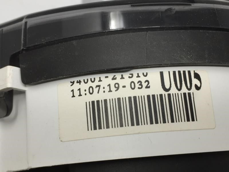 2012 Kia Optima Instrument Cluster Speedometer Gauges P/N:47K MI. PN:94001-2T310 Fits OEM Used Auto Parts - Oemusedautoparts