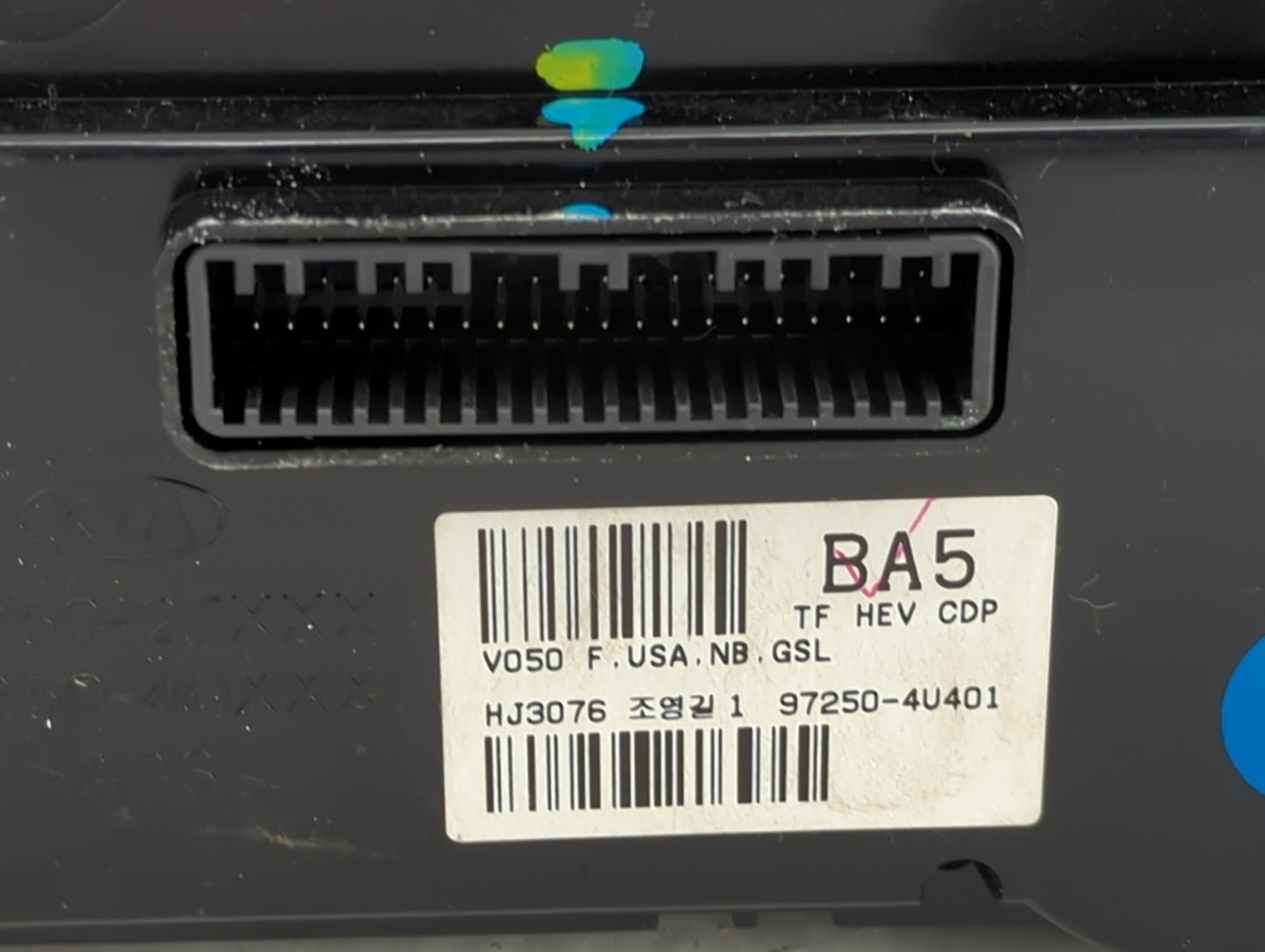 2011-2013 Kia Optima Climate Control Module Temperature AC/Heater Replacement P/N:97250-4U401 Fits Fits 2011 2012 2013 OEM U