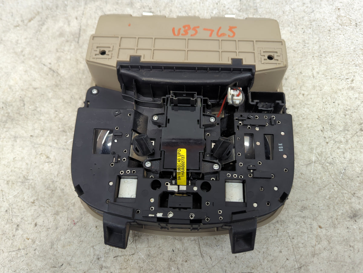 2011-2013 Kia Optima Overhead Roof Console Tan - Oemusedautoparts1.com