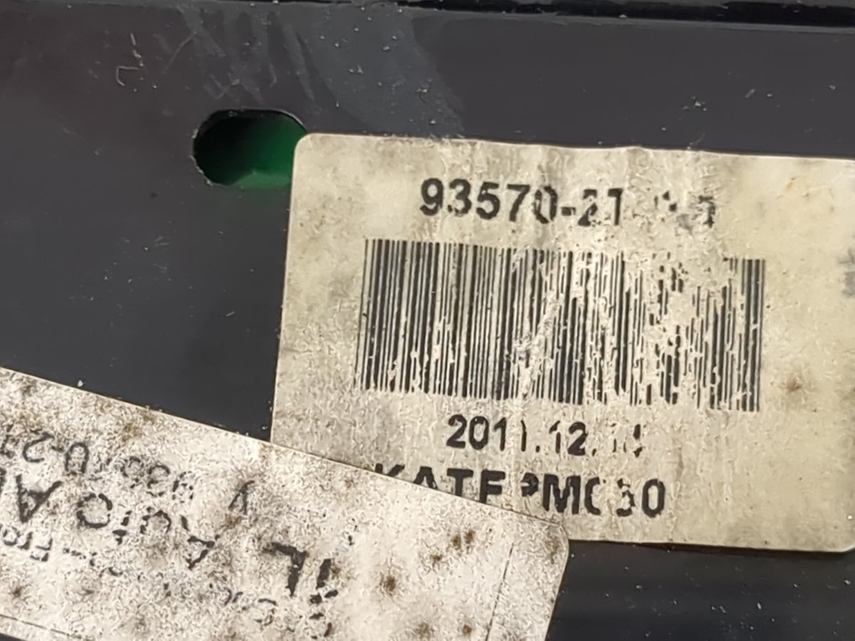 2011-2013 Kia Optima Master Power Window Switch Replacement Driver Side Left P/N:93570-2T Fits Fits 2011 2012 2013 OEM Used