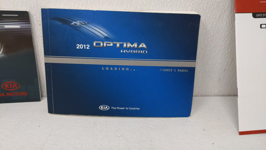 2012 Kia Optima Owners Manual Book Guide OEM Used Auto Parts