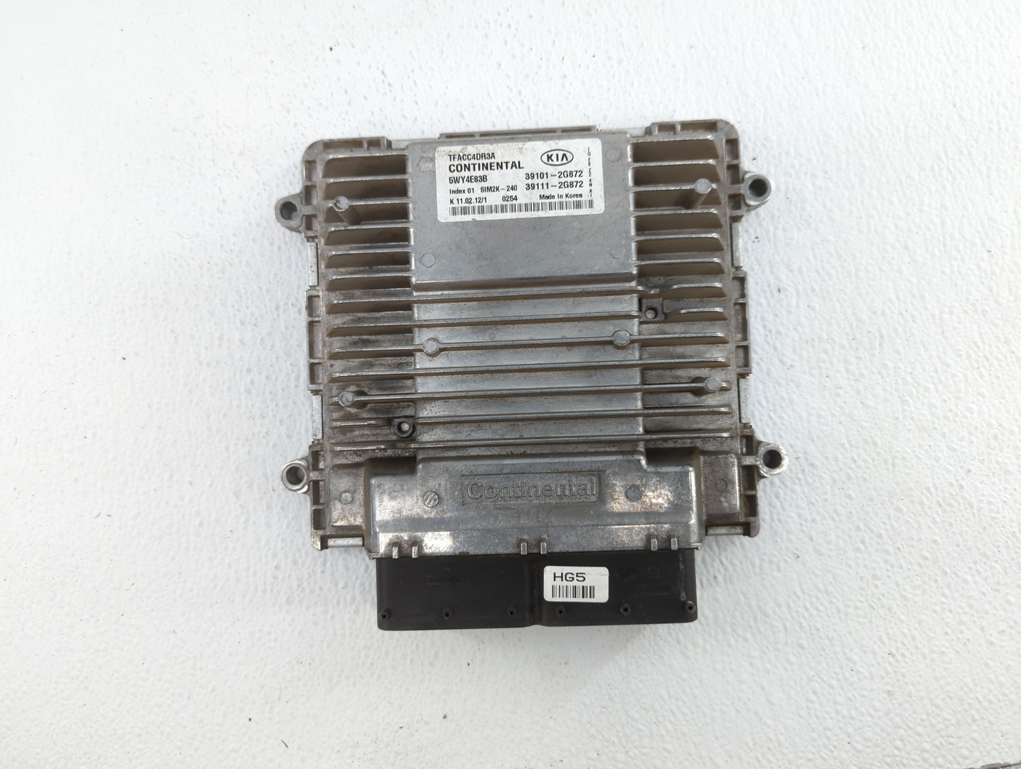 2011-2013 Kia Optima PCM Engine Control Computer ECU ECM PCU OEM P/N:39111-2G868 39101-2G868, 39101-2G874 Fits Fits 2011 201