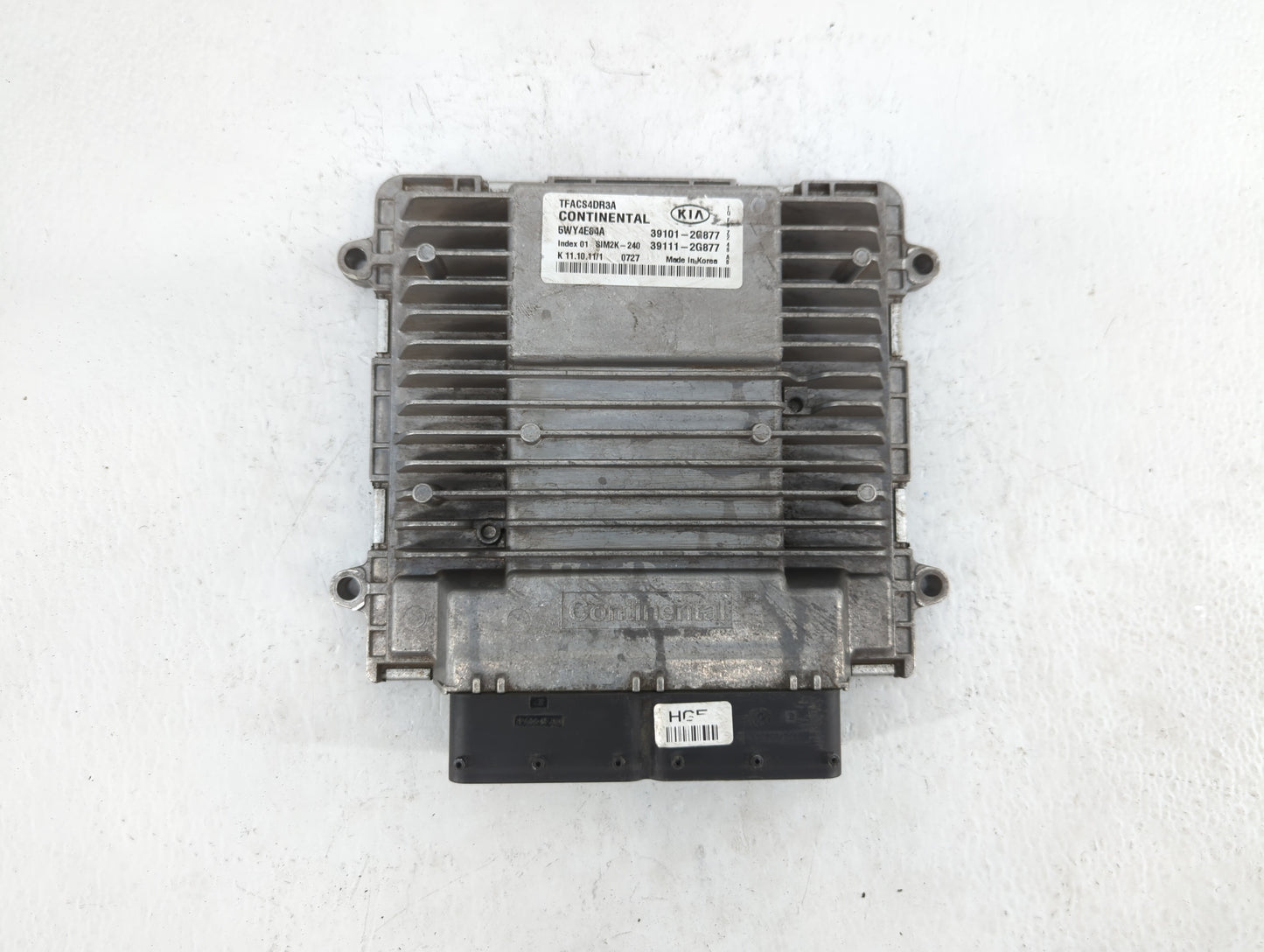 2011-2013 Kia Optima PCM Engine Control Computer ECU ECM PCU OEM P/N:39111-2G877 39101-2G877, 39101-2G876 Fits Fits 2011 201