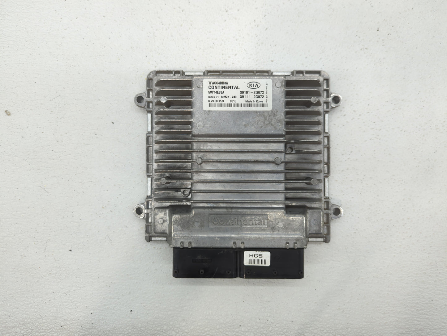 2011-2013 Kia Optima PCM Engine Control Computer ECU ECM PCU OEM P/N:39111-2G868 39101-2G868, 39101-2G874 Fits Fits 2011 201