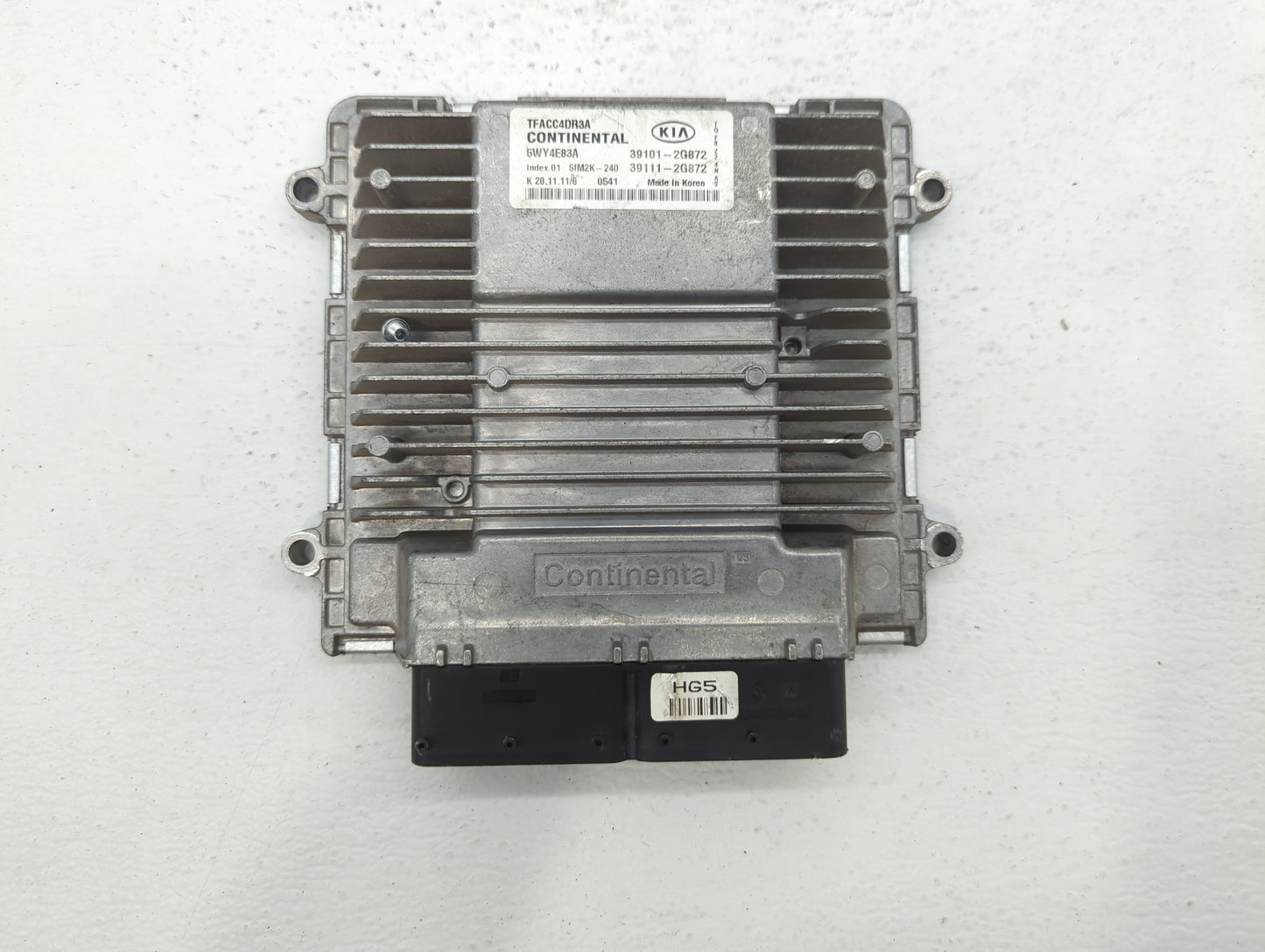 2011-2013 Kia Optima PCM Engine Control Computer ECU ECM PCU OEM P/N:39111-2G872 39101-2G872, 39131-2EHA7 Fits Fits 2011 201