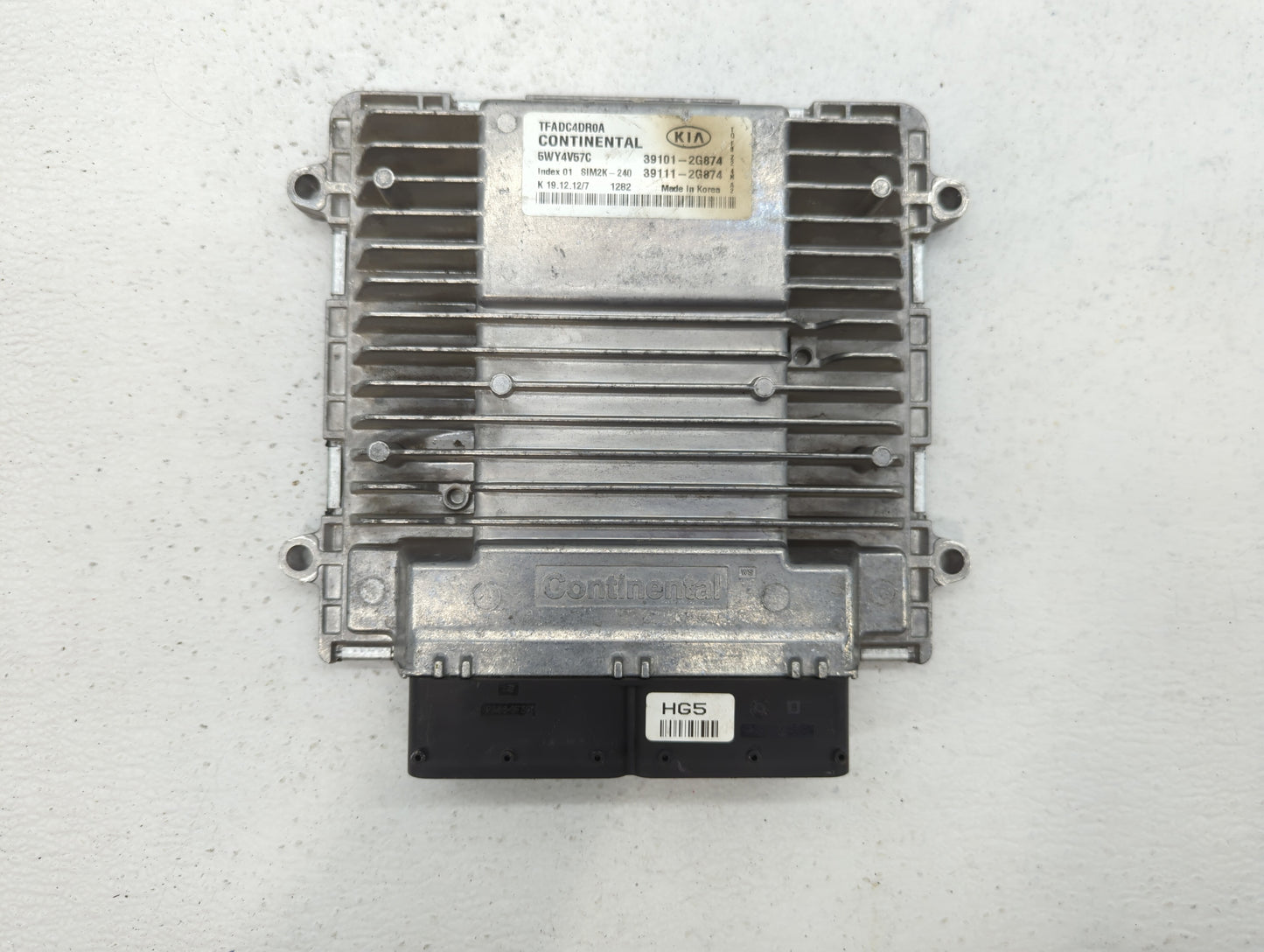 2011-2013 Kia Optima PCM Engine Control Computer ECU ECM PCU OEM P/N:39111-2G874 39101-2G874, 39111-2G864 Fits Fits 2011 201