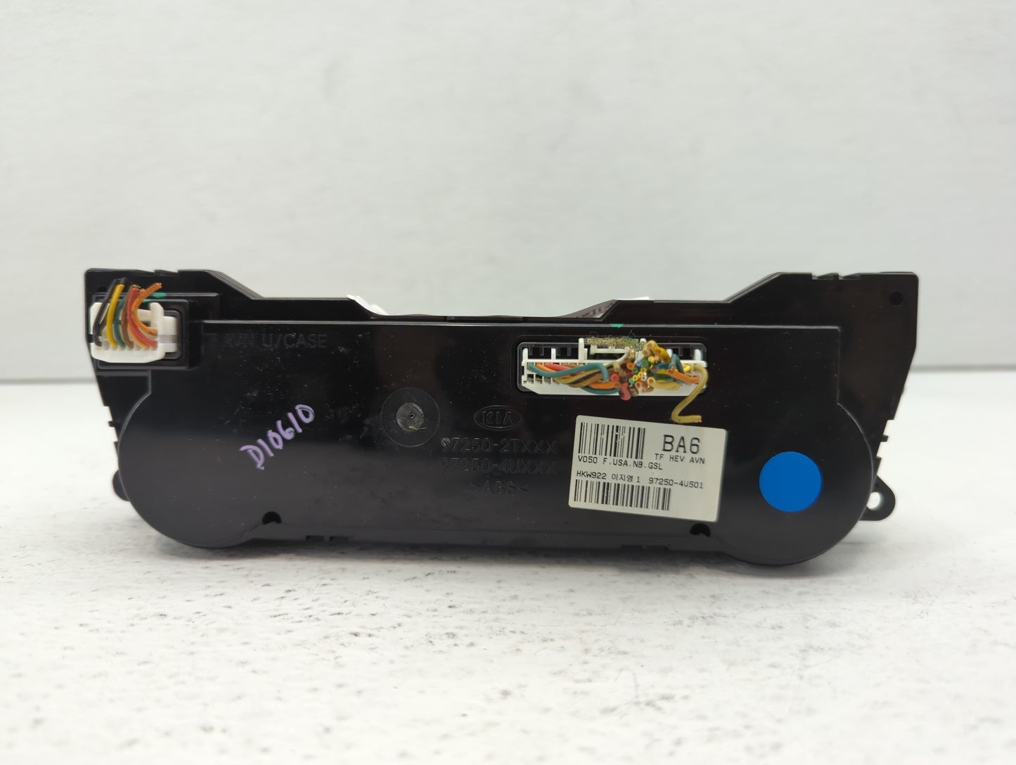 2011-2013 Kia Optima Climate Control Module Temperature AC/Heater Replacement P/N:97250-4U501 97250-4U500 Fits Fits 2011 201