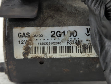 2012-2014 Kia Optima Car Starter Motor Solenoid OEM P/N:36100 2G100 23300 EY00D Fits Fits 2008 2009 2010 2011 2012 2013 2014 OEM Used Auto Parts