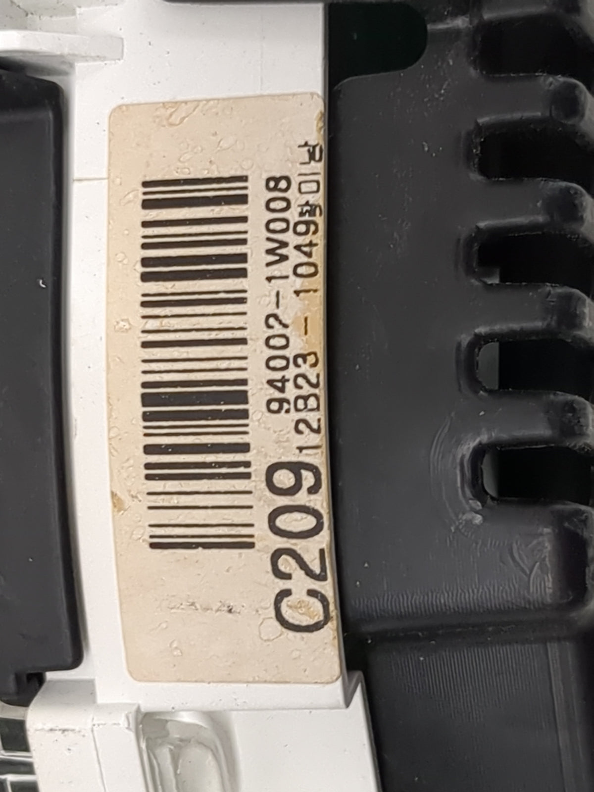 2012 Kia Rio Instrument Cluster Speedometer Gauges P/N:94002-1W008 94002-1W008 12B23 Miles:115K Fits OEM Used Auto Parts - O