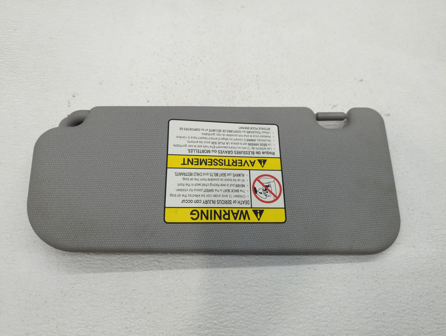 2012-2017 Kia Rio Sun Visor Shade Replacement Passenger Right Mirror Fits Fits 2012 2013 2014 2015 2016 2017 OEM Used Auto P